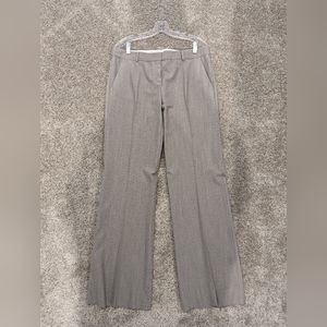 Theory light grey wool blend pants